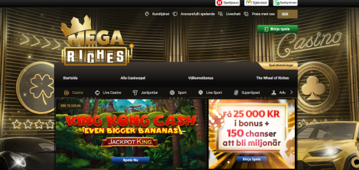 mega riches recension